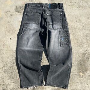 South Pole Black Wash Youth Size Carpenter Jeans